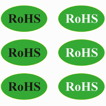 Étiquette d&#39;autocollant auto-adhésif homologué RoHS